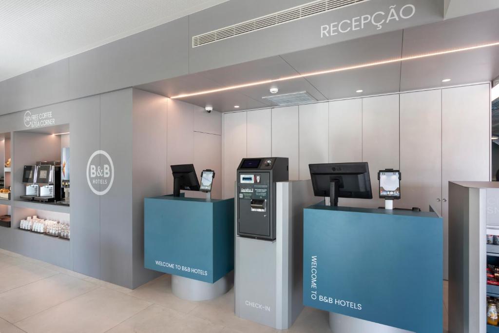 Vstupní hala nebo recepce v ubytování B&B HOTEL Guimarães