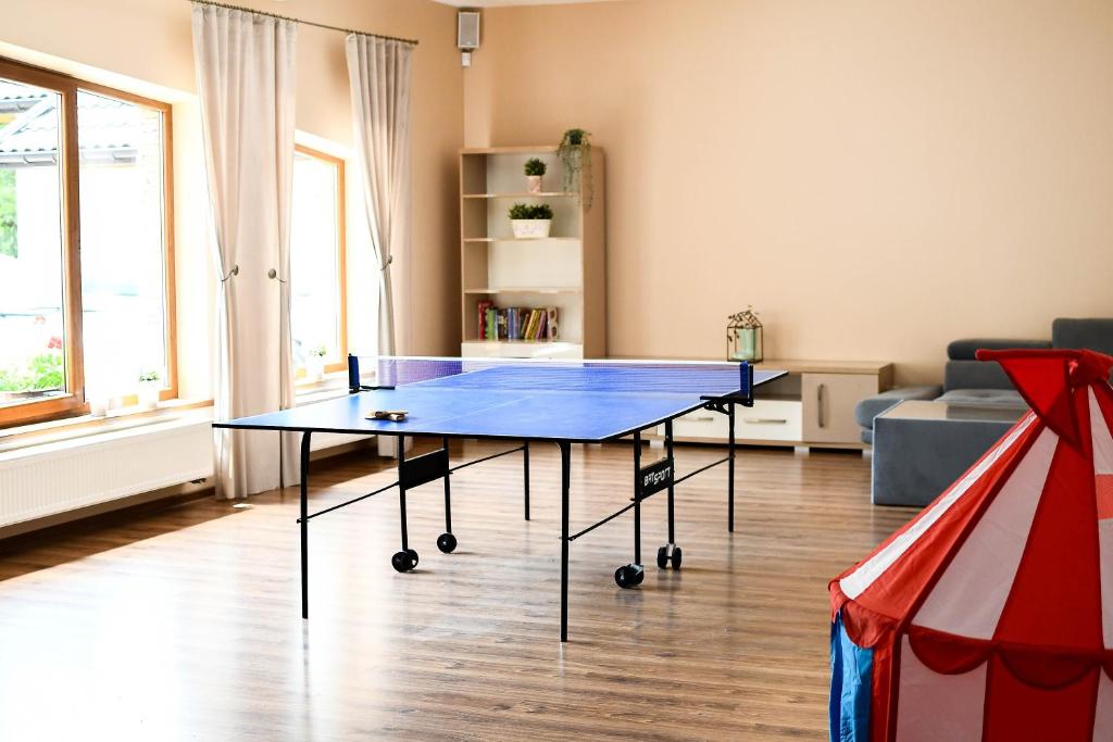 Stolný tenis v ubytovaní Pensjonat Zdrojowy alebo v jeho okolí