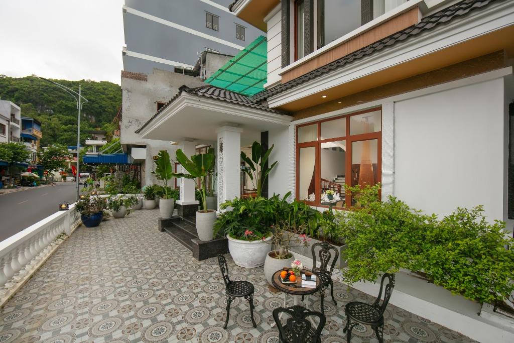 Budova, kde se vila nachází