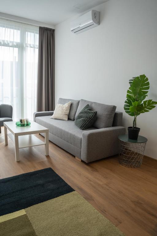Posezení v ubytování DIAMOND Luxury Apartments