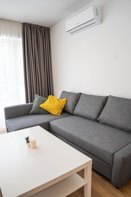 Posezení v ubytování DIAMOND Luxury Apartments