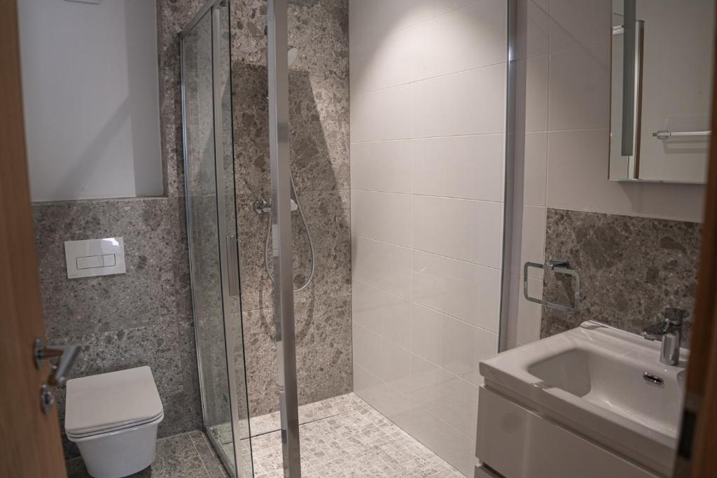 Koupelna v ubytování DIAMOND Luxury Apartments