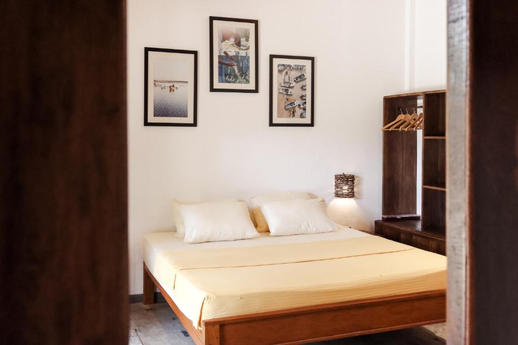 Postel nebo postele na pokoji v ubytování Stay Golden