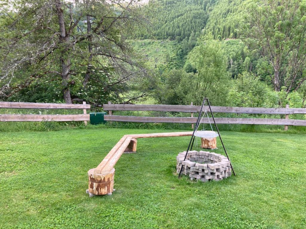 A garden outside Bandltroga