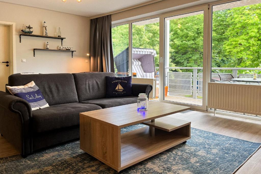 Posezení v ubytování Residenz Seestern Wohnung 40