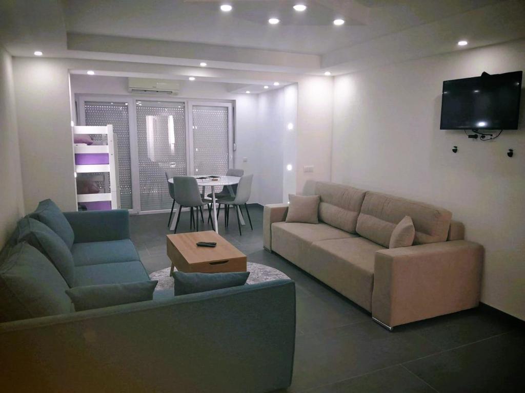 Posezení v ubytování Apartments Mešić