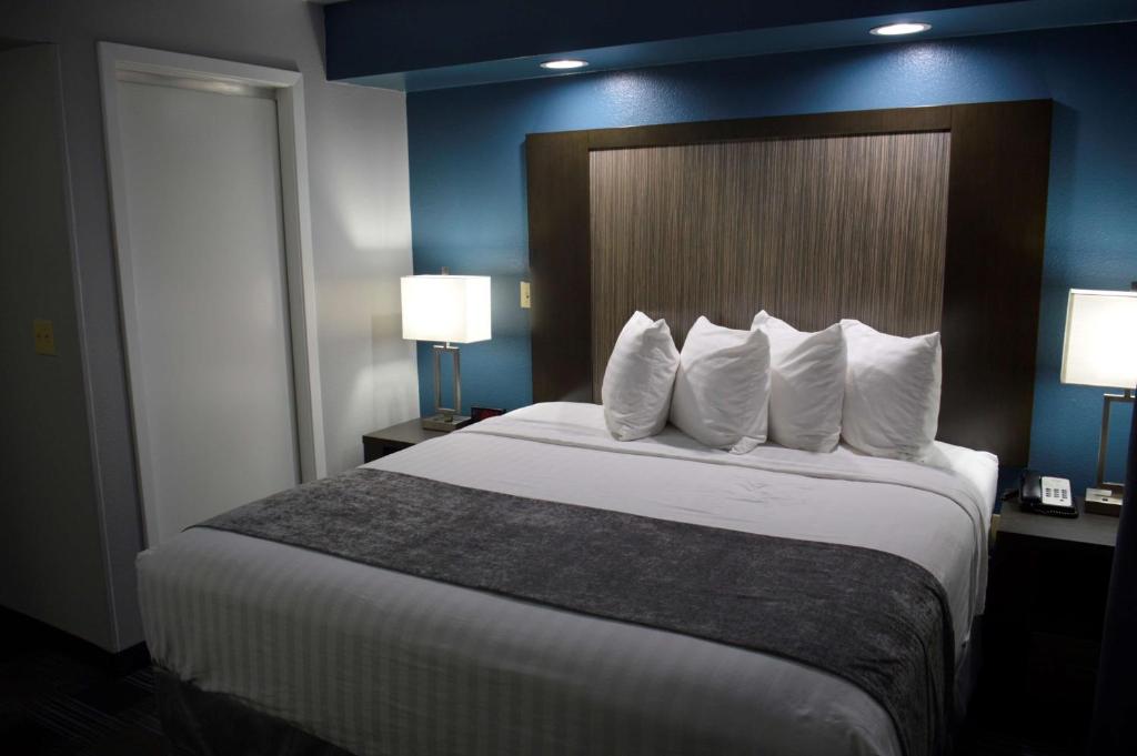 Postel nebo postele na pokoji v ubytování Best Western Town Center Inn