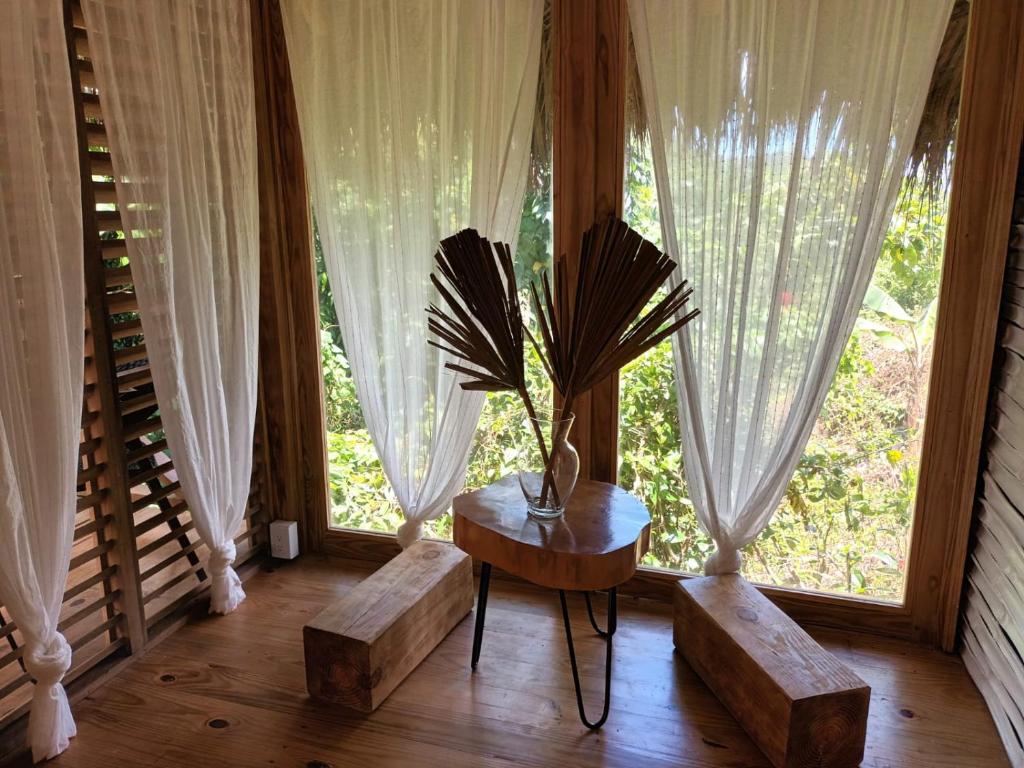 Zahrada ubytování Samo Eco Lodge