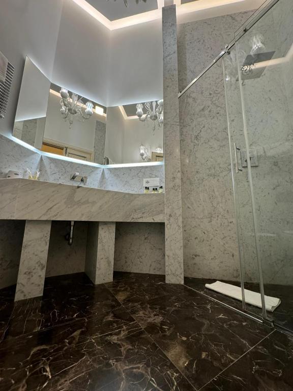 Koupelna v ubytování Delle Nazioni Milan Hotel