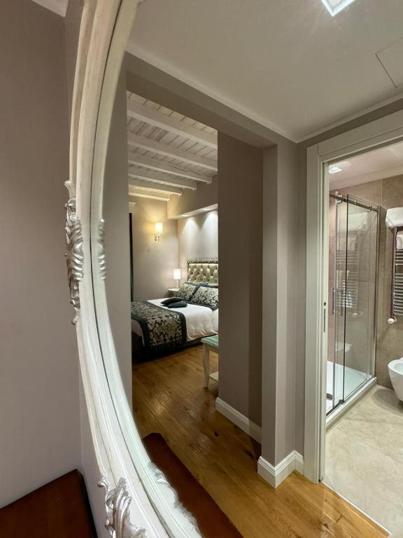 Postel nebo postele na pokoji v ubytování Delle Nazioni Milan Hotel