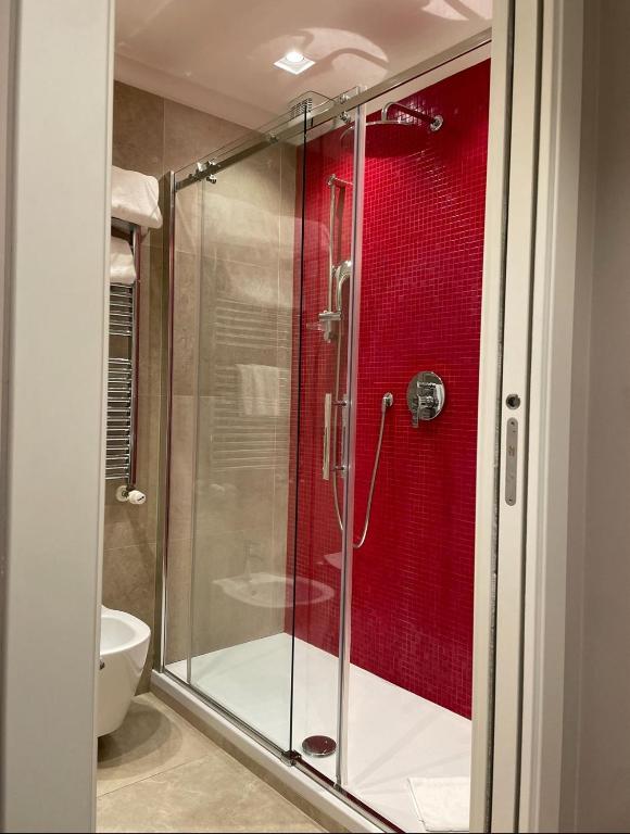 Koupelna v ubytování Delle Nazioni Milan Hotel