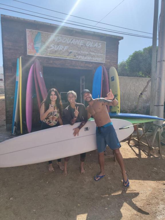 Hosté ubytování Olas Surf Camp