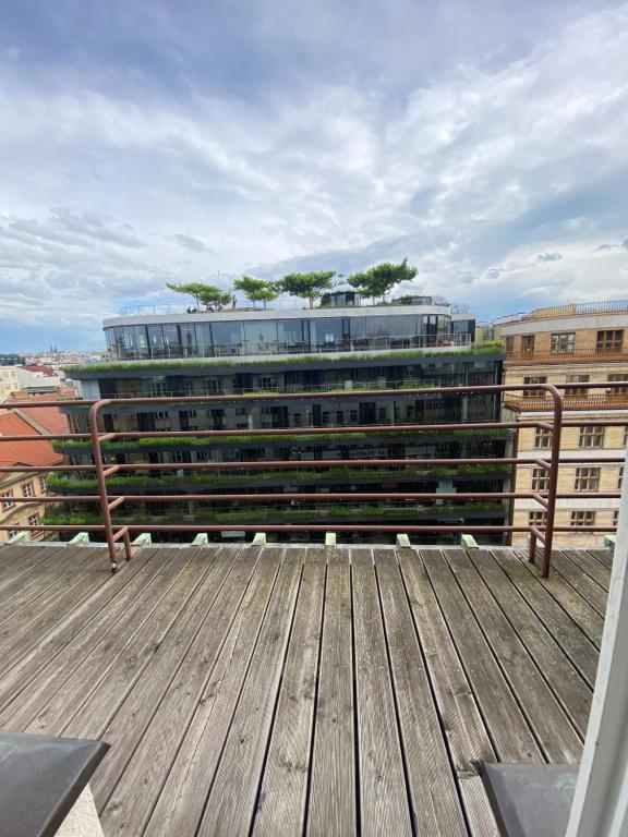 Balkón nebo terasa v ubytování Apartmán Kaiser