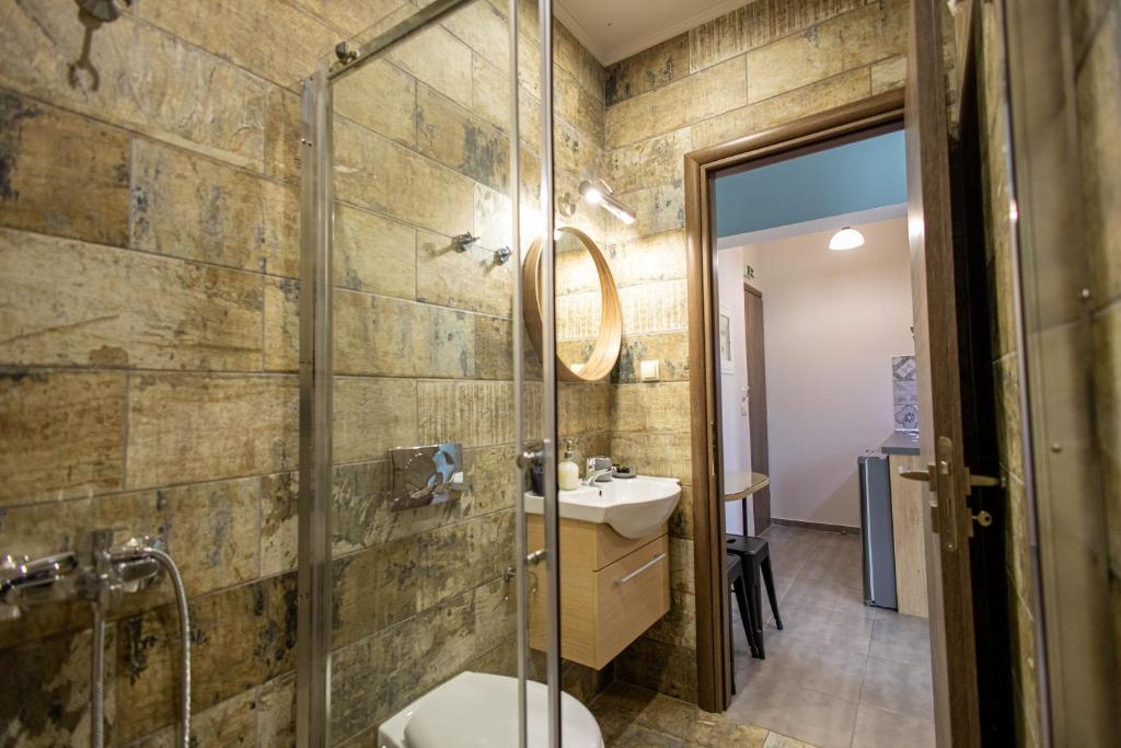 Koupelna v ubytování Aurora Premium Hospitality