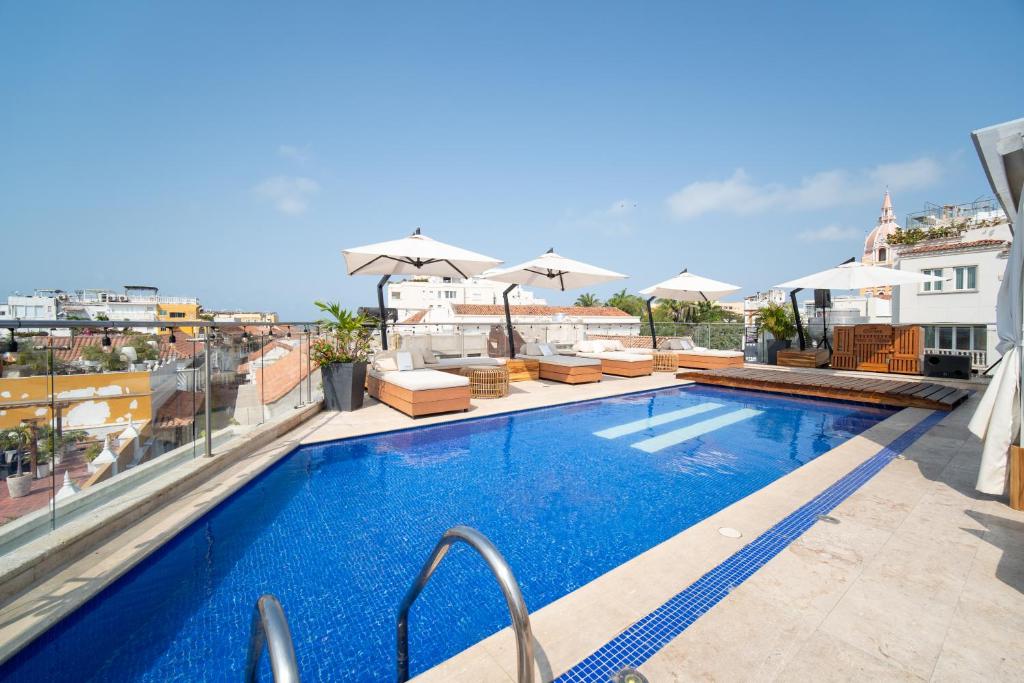 Bazén v ubytování Sophia Hotel nebo v jeho okolí