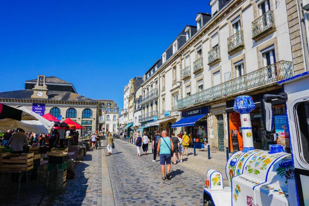Hosté ubytování -Zely- Elegant T3 au coeur de Concarneau