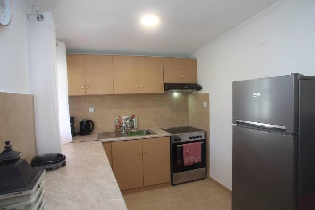 Kuchyňa alebo kuchynka v ubytovaní Olga Home Agios Ioannis Lefkada - Lefkada BnB