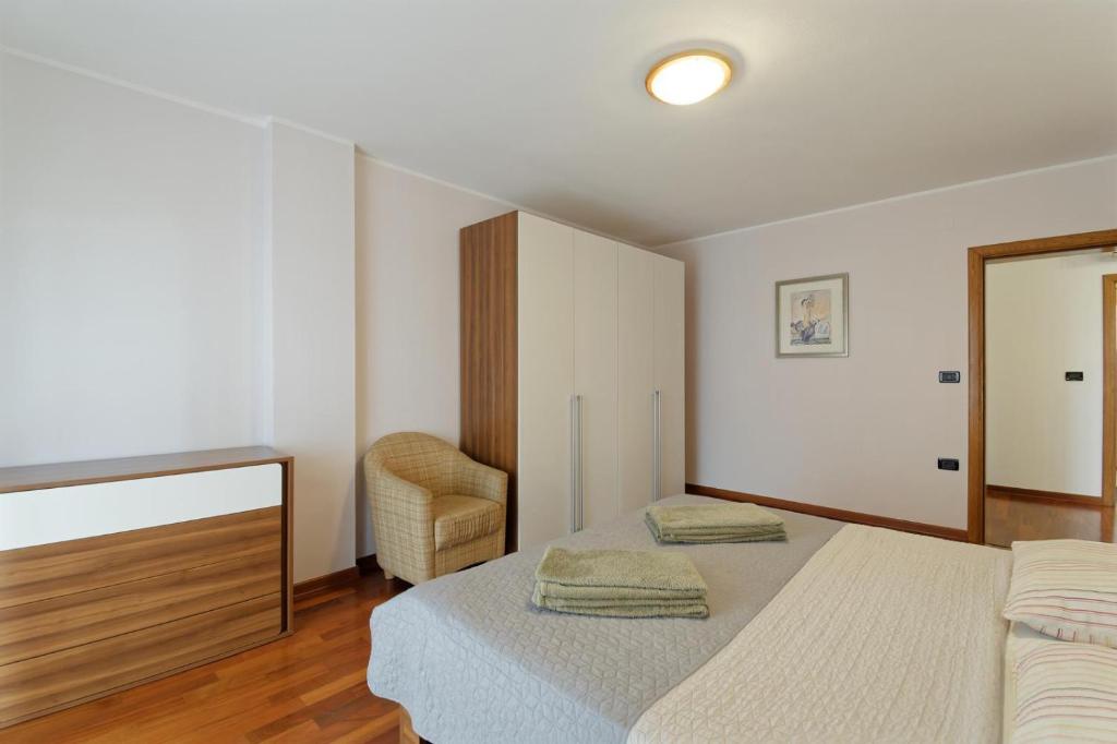 Łóżko lub łóżka w pokoju w obiekcie Apartment Maritea by Rent Istria