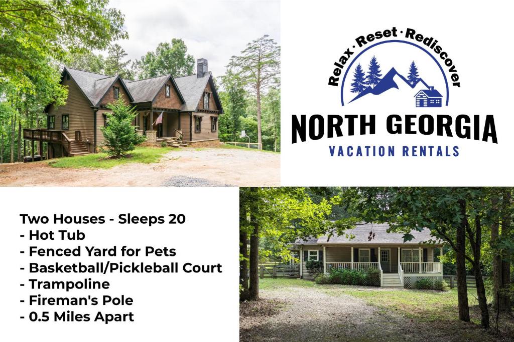 New Listing! Two Houses - Sleeps 20 - Housity