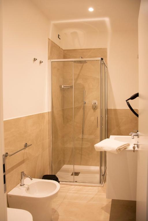 Koupelna v ubytování Le Relais du Lierre
