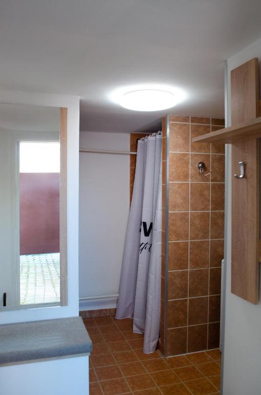 Koupelna v ubytování Apartmány u Jozefa