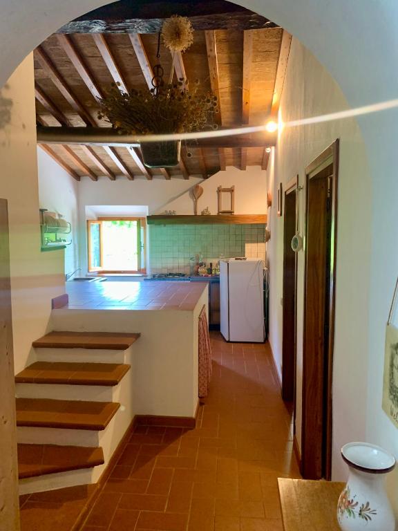 Kuchyňa alebo kuchynka v ubytovaní Villa del lago