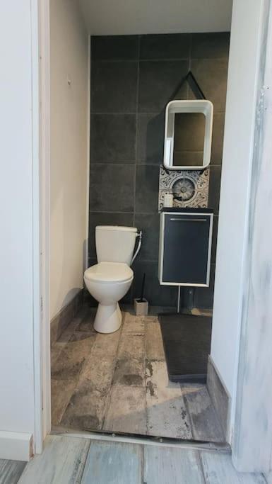 Koupelna v ubytování studio avec extérieur