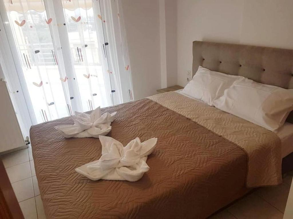 Posteľ alebo postele v izbe v ubytovaní Rias Sea View Apartment