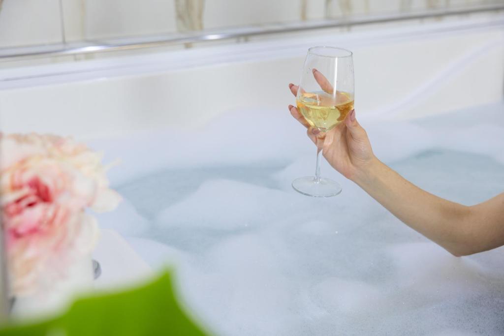 Nápoje v ubytování La Perla Luxury Rooms