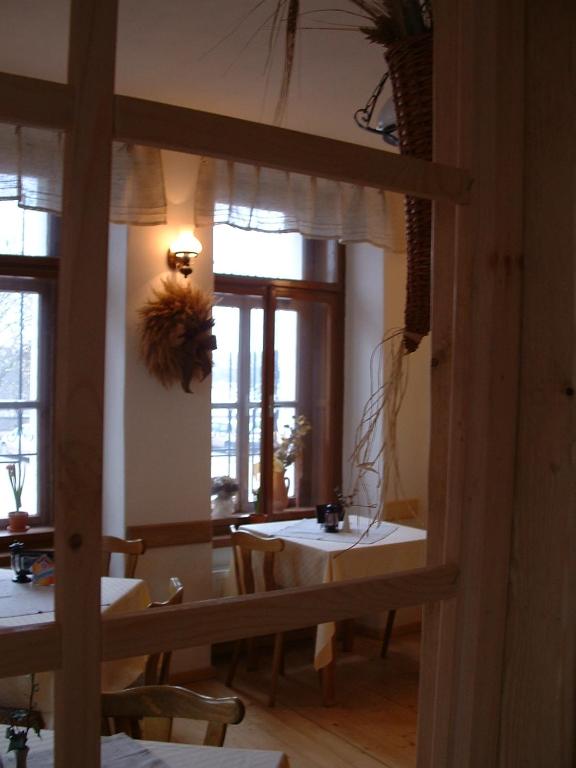Restaurace v ubytování Pension Na Hradbach