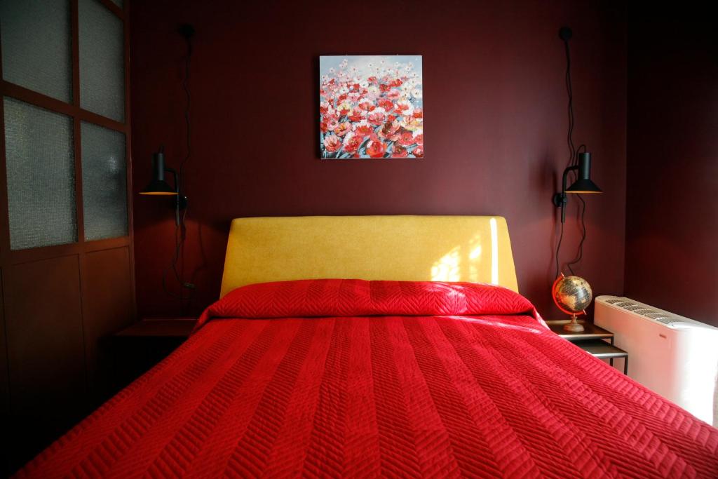 Postel nebo postele na pokoji v ubytování B & B Casa Portanova
