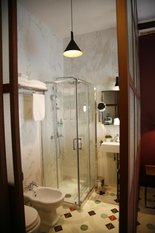 Koupelna v ubytování B & B Casa Portanova