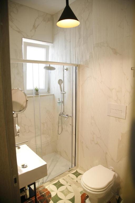 Koupelna v ubytování B & B Casa Portanova