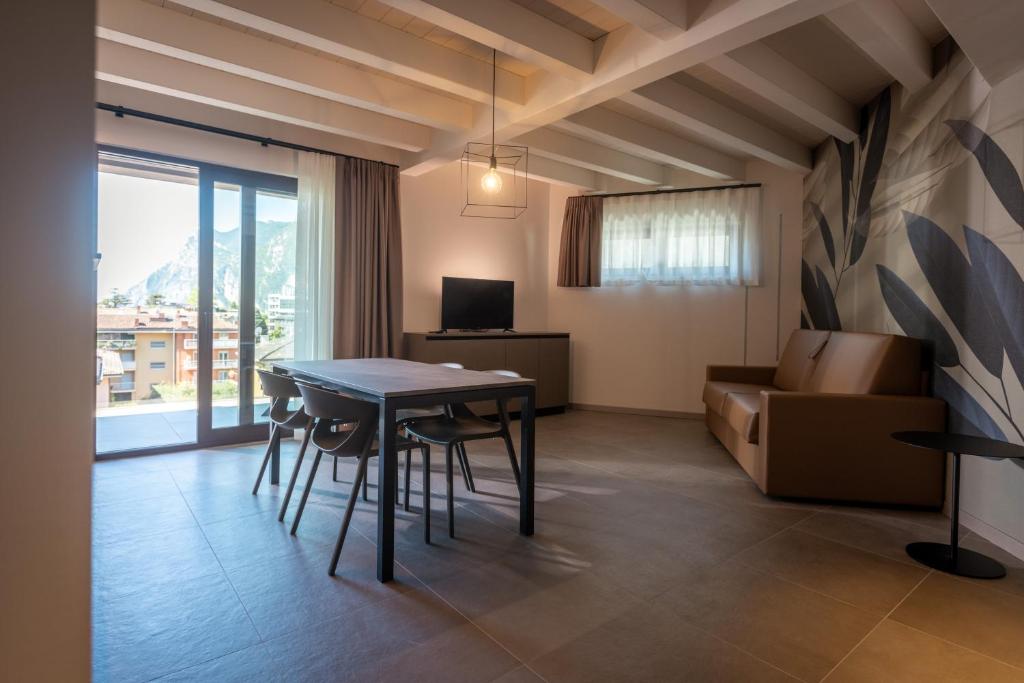 TV a/nebo společenská místnost v ubytování Residence Paradise