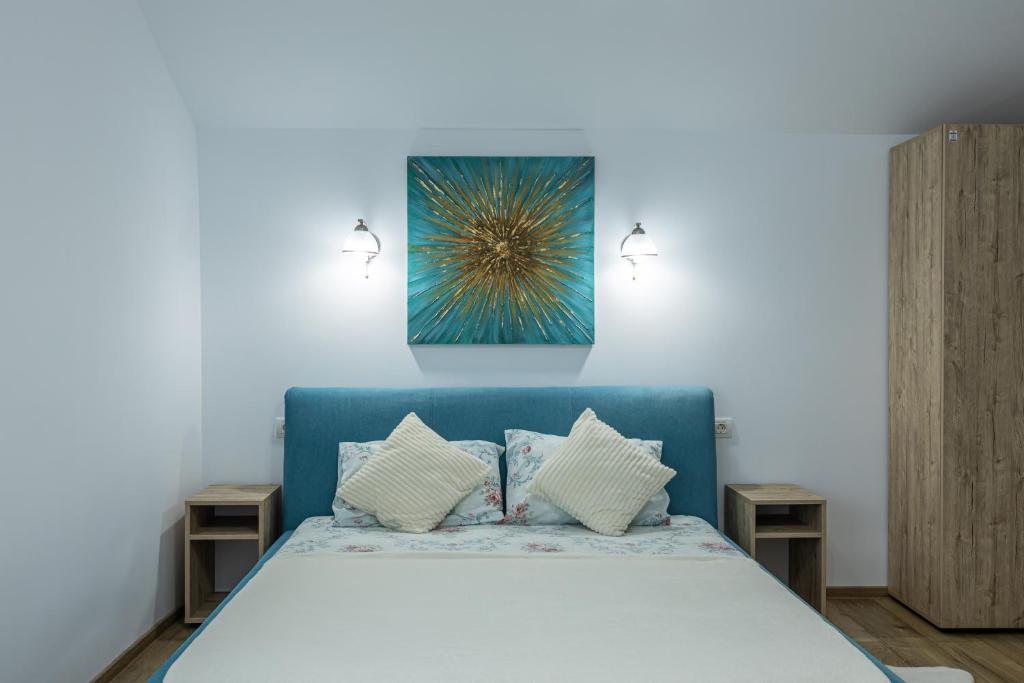 Postel nebo postele na pokoji v ubytování Casa Lya