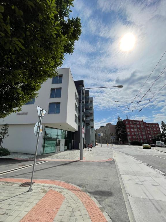Budova, kde se apartmán nachází