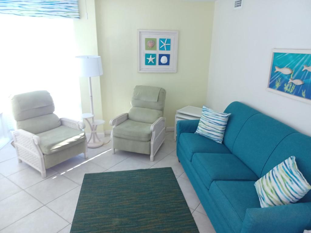 Islander Beach Resort - New Smyrna Beach - 两居室套房，可欣赏部分海景