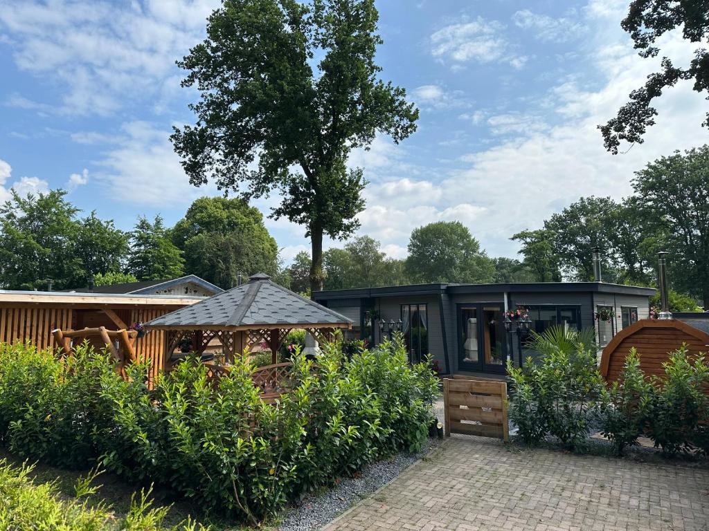 Zahrada ubytování Chalet Harmony Lux Privé Wellness