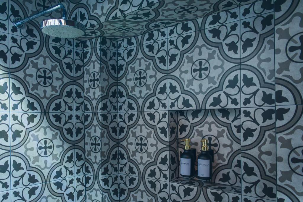 Koupelna v ubytování Hotel Boutique Casa Altamira