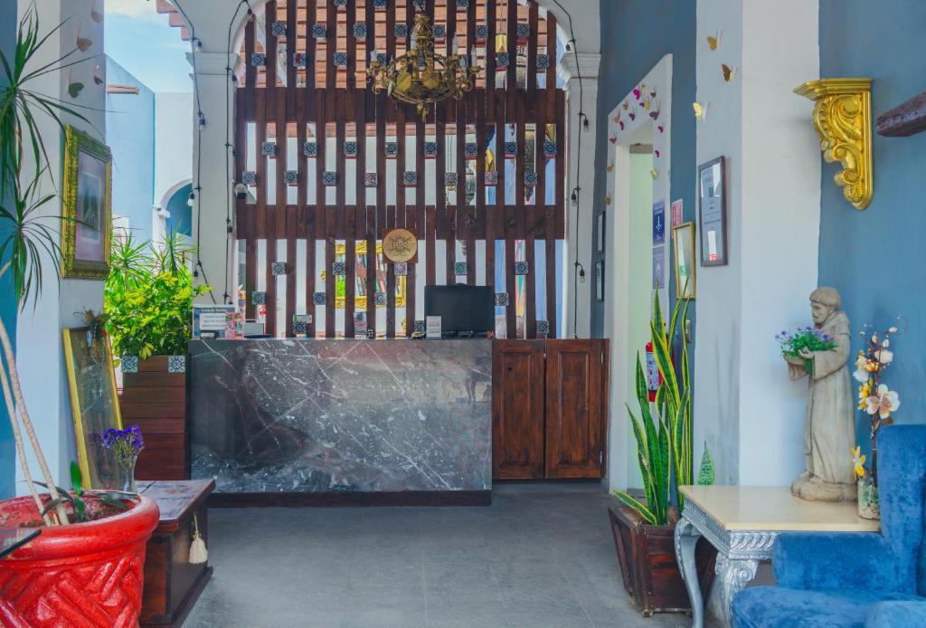 Posezení v ubytování Hotel Boutique Casa Altamira