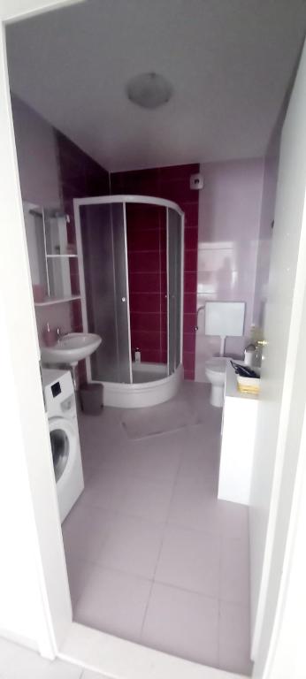 Kúpeľňa v ubytovaní kuća sa šarmom