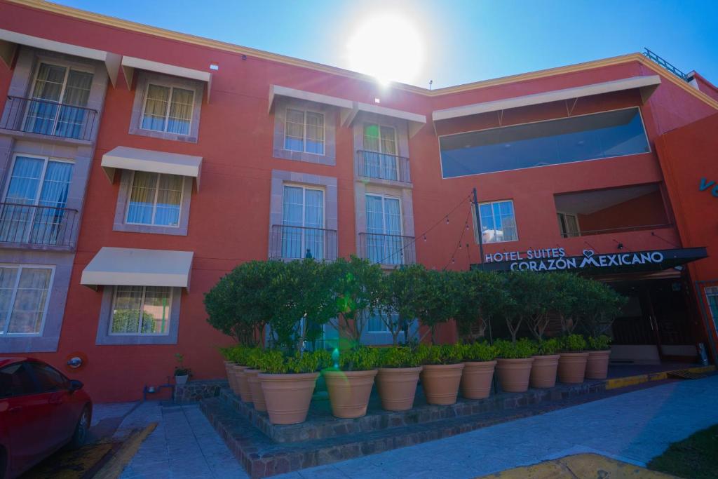 Budova, kde se hotel nachází