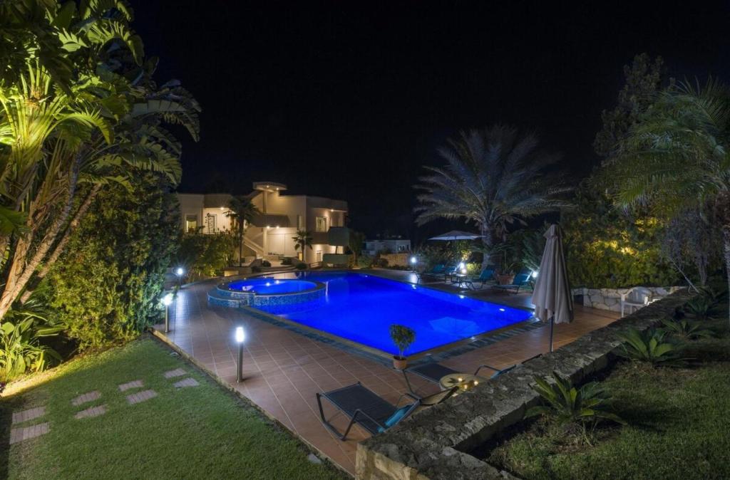 Bazén v ubytovaní Villa Elina Luxury Residence alebo v jeho blízkosti