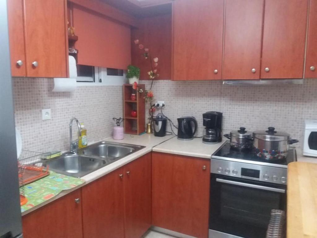 Kuchyňa alebo kuchynka v ubytovaní Kostaspant apartment