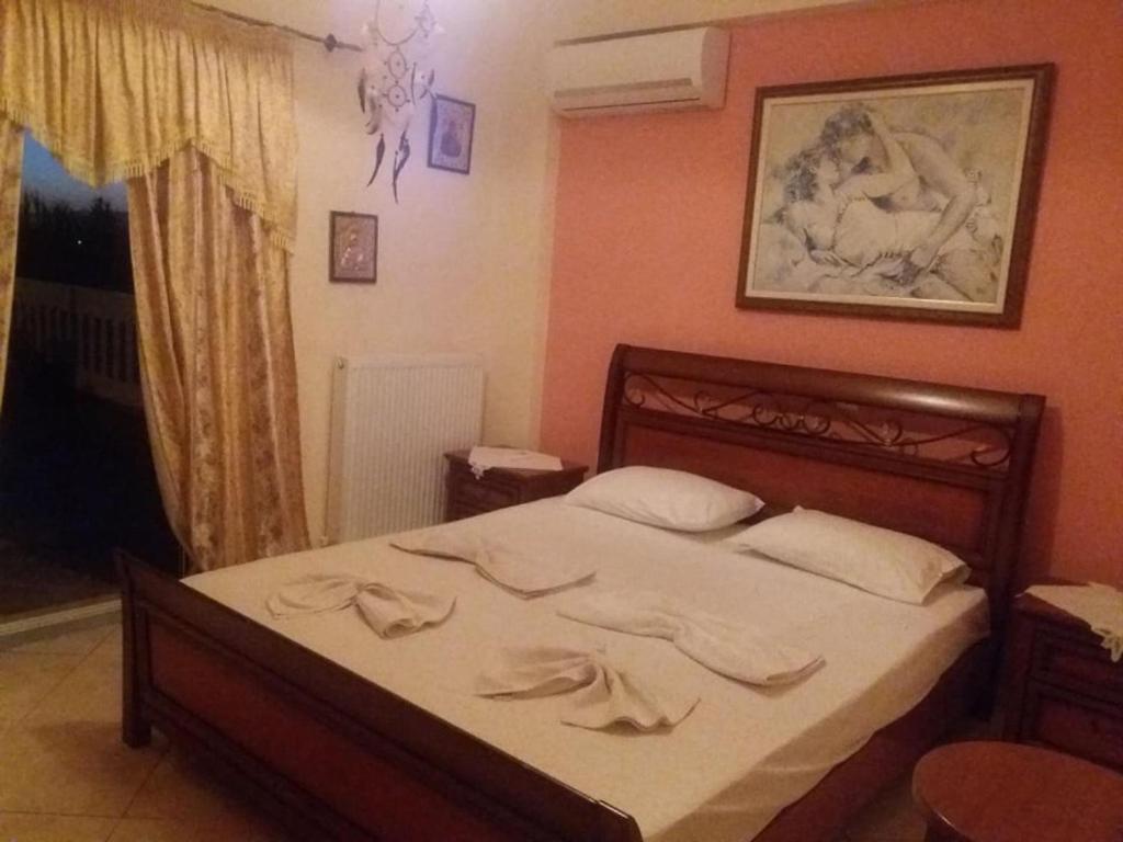 Posteľ alebo postele v izbe v ubytovaní Kostaspant apartment
