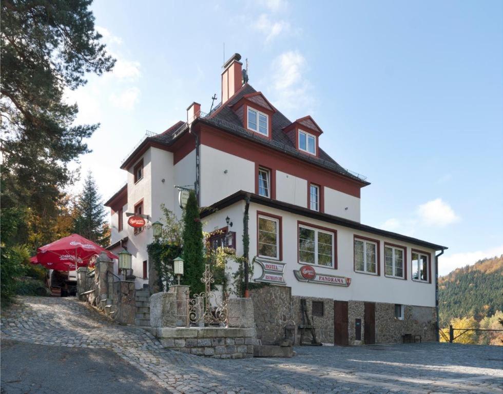 Budova, kde se bed and breakfast nachází