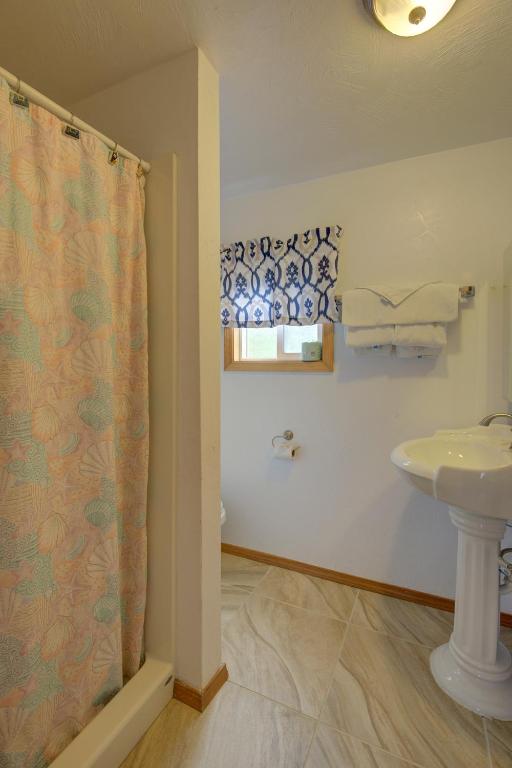 Vannituba majutusasutuses Westerly Motel