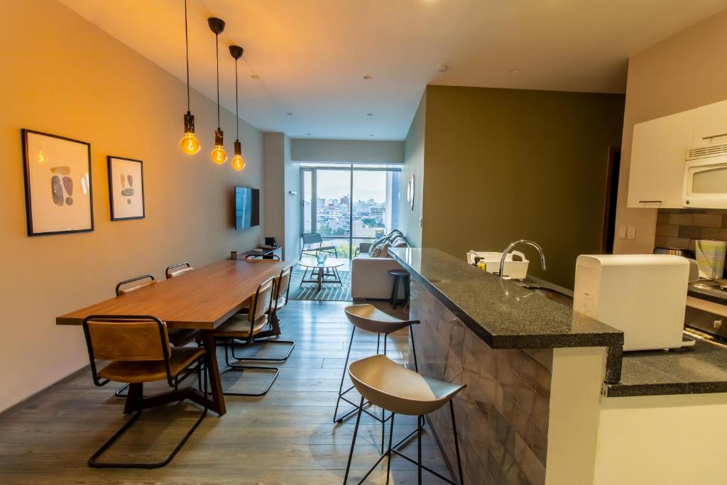 Capitalia Plaza Residences Reforma - Deluxe Apartment, 2 Bedrooms, City Views
