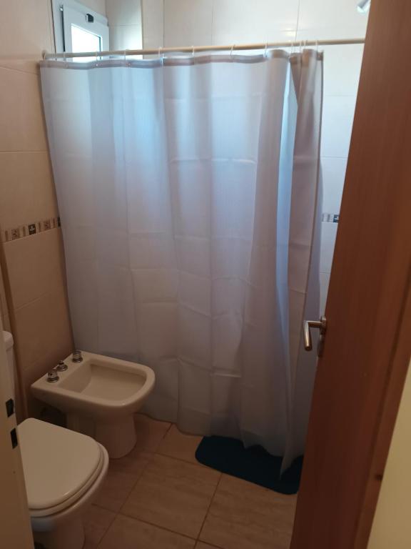 Koupelna v ubytování Diez ApartHotel