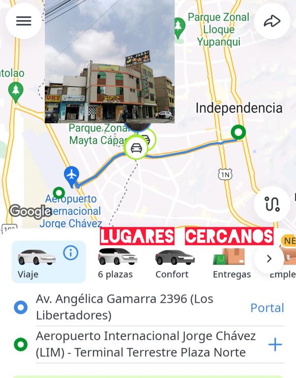 Certifikát, hodnocení, plakát nebo jiný dokument vystavený v ubytování Hostal Jara